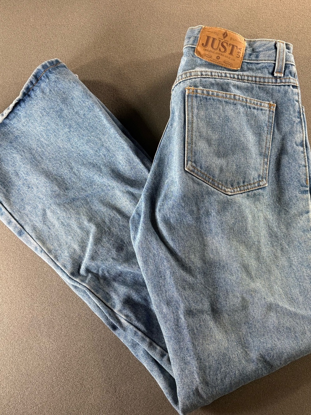 VTG JUST JEANS DENIM WOMAN Sz 11 Made In USA